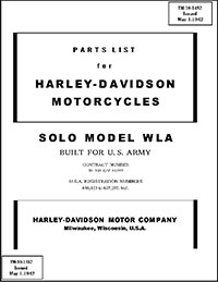 1942 WLA Parts List
