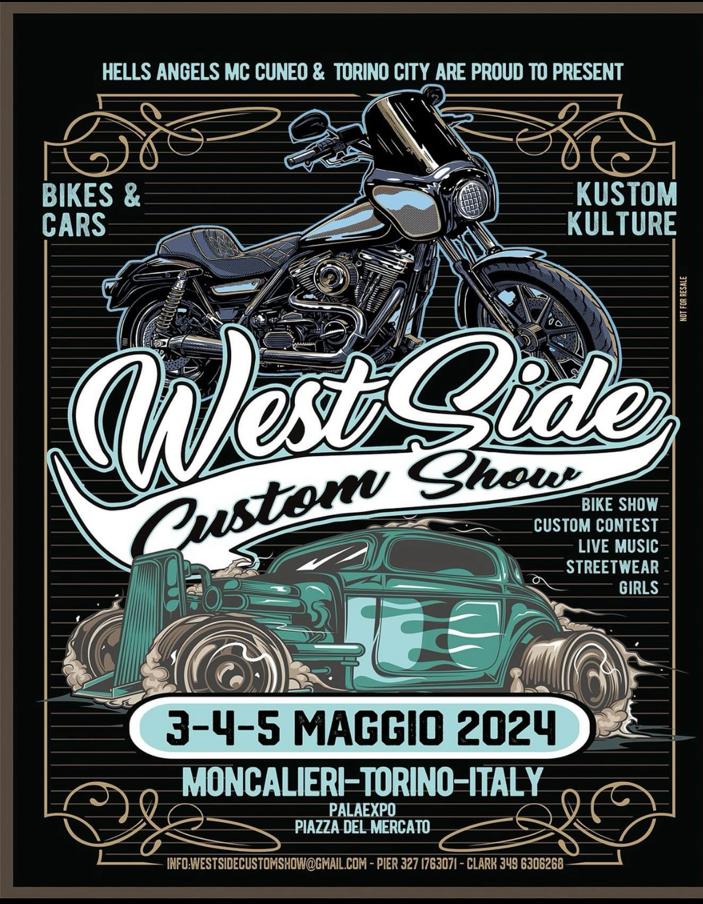 Wes Side Custom Show - Rat Bike Service - Harley Davidson Como Lake