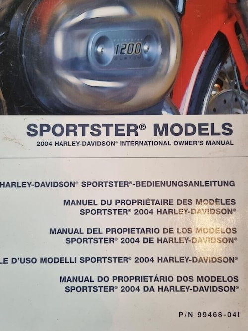 2004 Sportster Owner's Manual (It)
