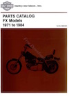 1971-84 FX Parts Catalog