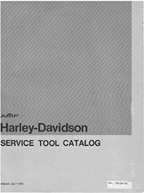 1978 Service Tools Catalog
