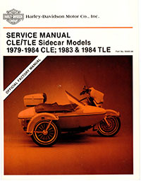 1979-84 CLE/TLE Sidecar Models Service Manual