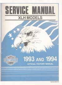1993-94 XLH883 XLH1200  Manual de reparatie (Fr)