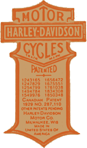 Harley Patented